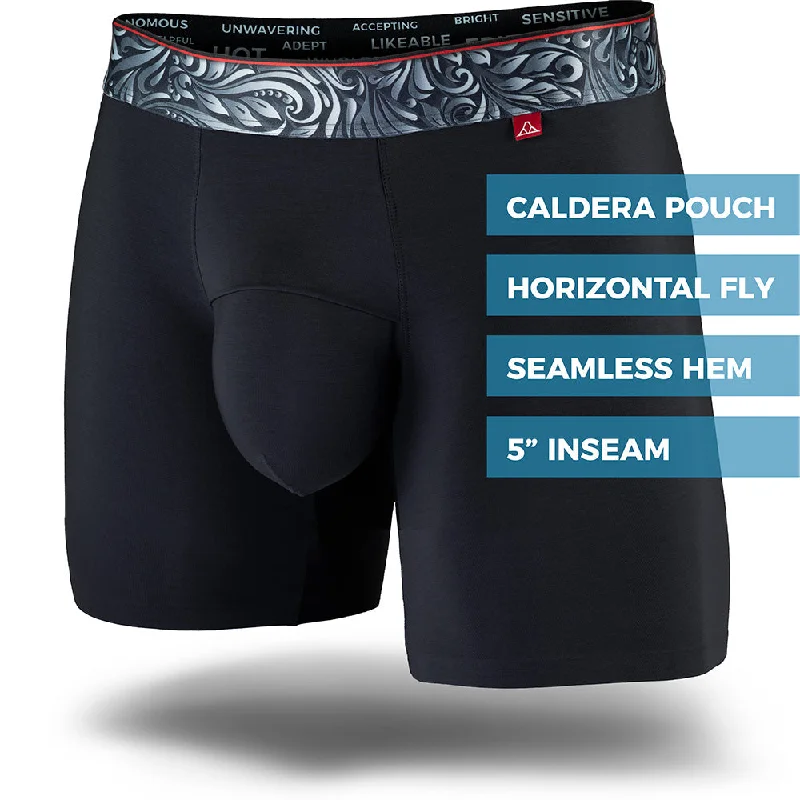 Tag - less men's boxer briefs to prevent irritationVesuvius Sports Boxer