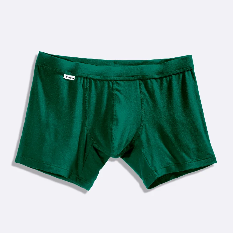 Men's boxer briefs with a reinforced waistbandThe Evergreen Boxer Brief