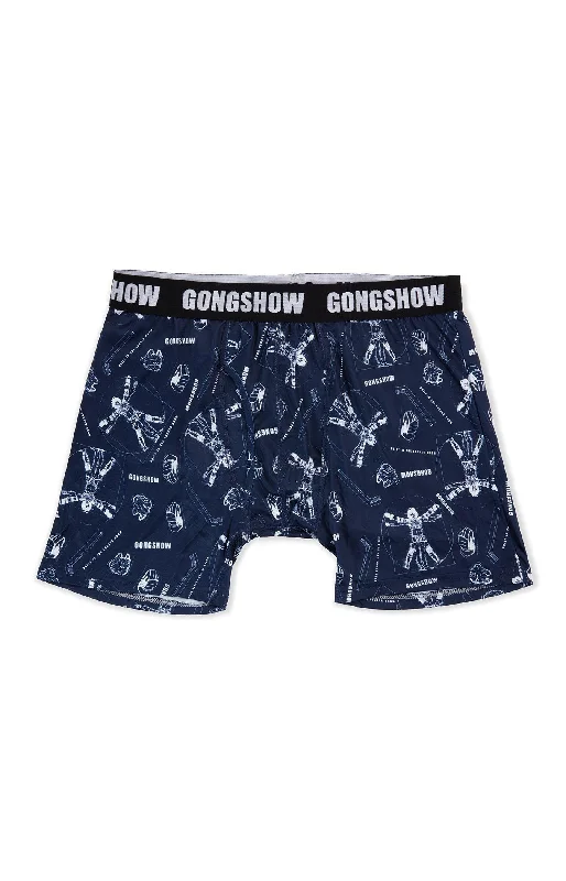 Low - rise men's boxer briefs for a modern silhouetteKnow The Code