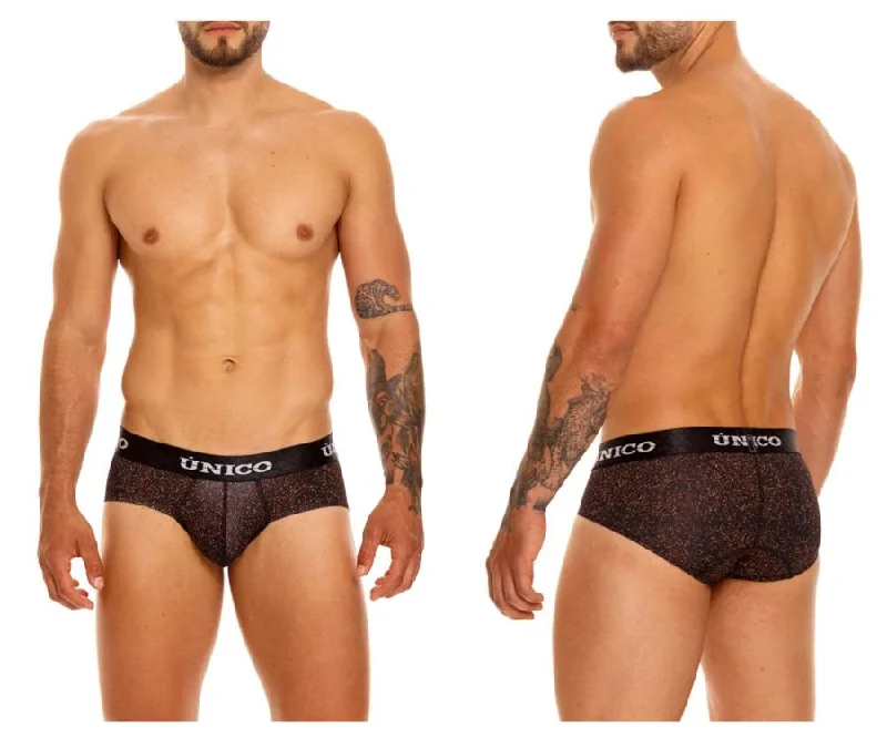 Organic men's briefs for an eco - friendly choiceUnico 23010201104 Erizo Briefs Color 90-Printed