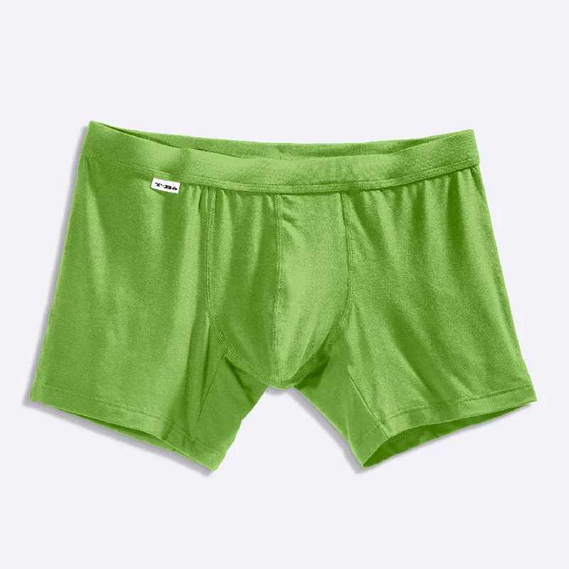 Patterned men's boxer briefs, such as stripes or checksThe Greenery Boxer Brief