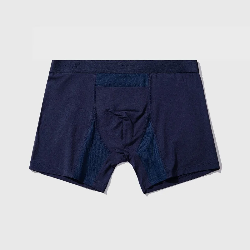 High - rise men's boxer briefs for extra supportSilktouch TENCEL™ Modal Air Meshed Cooling Boxer Brief