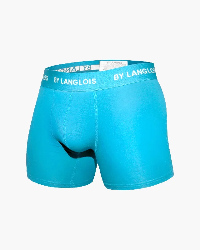 Designer men's boxer briefs with a premium lookPERFECT FIT BOXER BRIEF IN SUMMER SKY