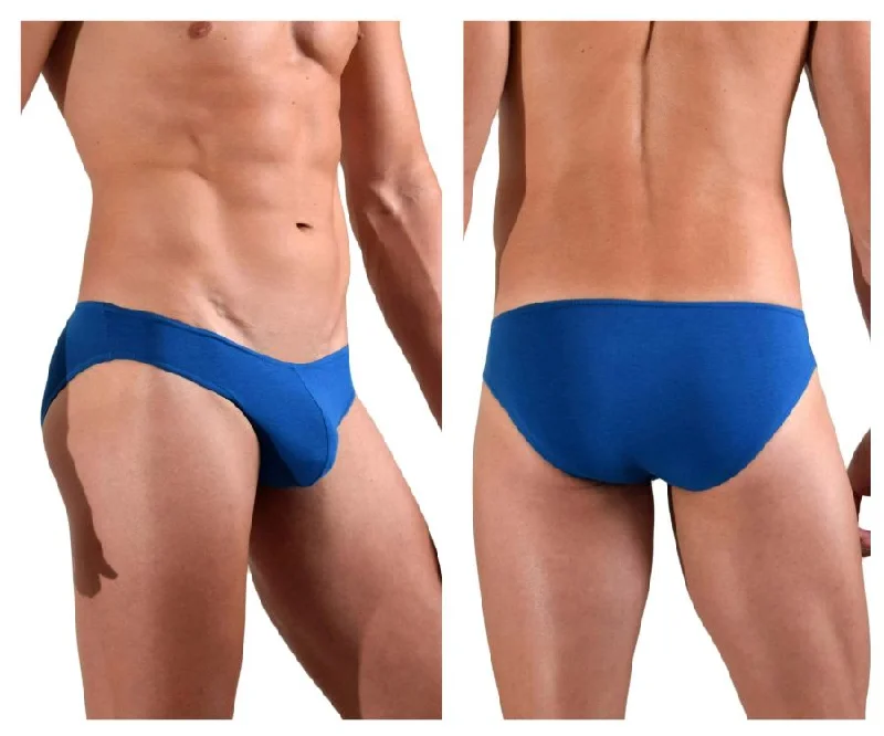 Men's briefs with a supportive pouch designDoreanse 1281-BLU Hang-loose Briefs Color Blue