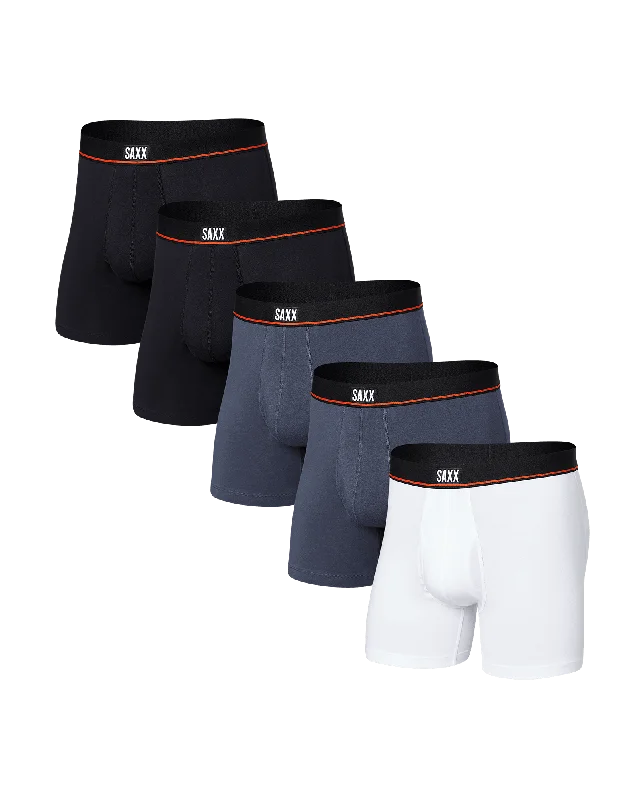 Tag - less men's boxer briefs to prevent irritationNon-Stop Stretch Cotton (5 Pack)