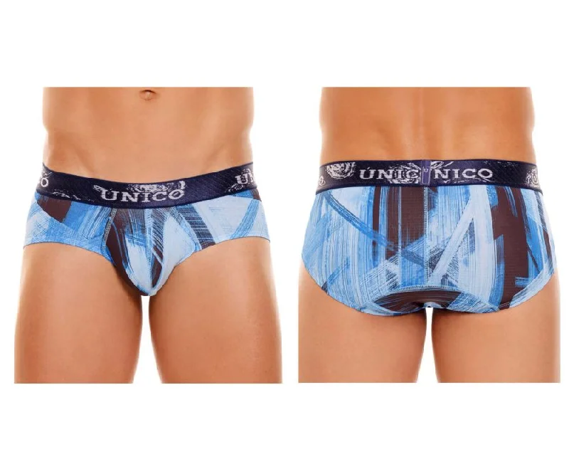 Performance men's briefs for athletesUnico 22100201123 Tintado Briefs Color 63-Printed