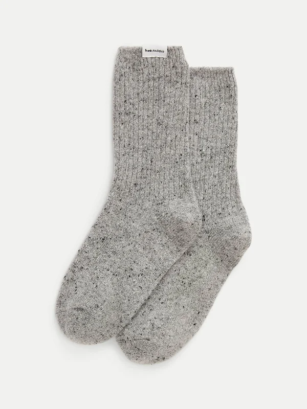 Compression men's socks for reducing swellingThe Donegal Winter Socks in Grey