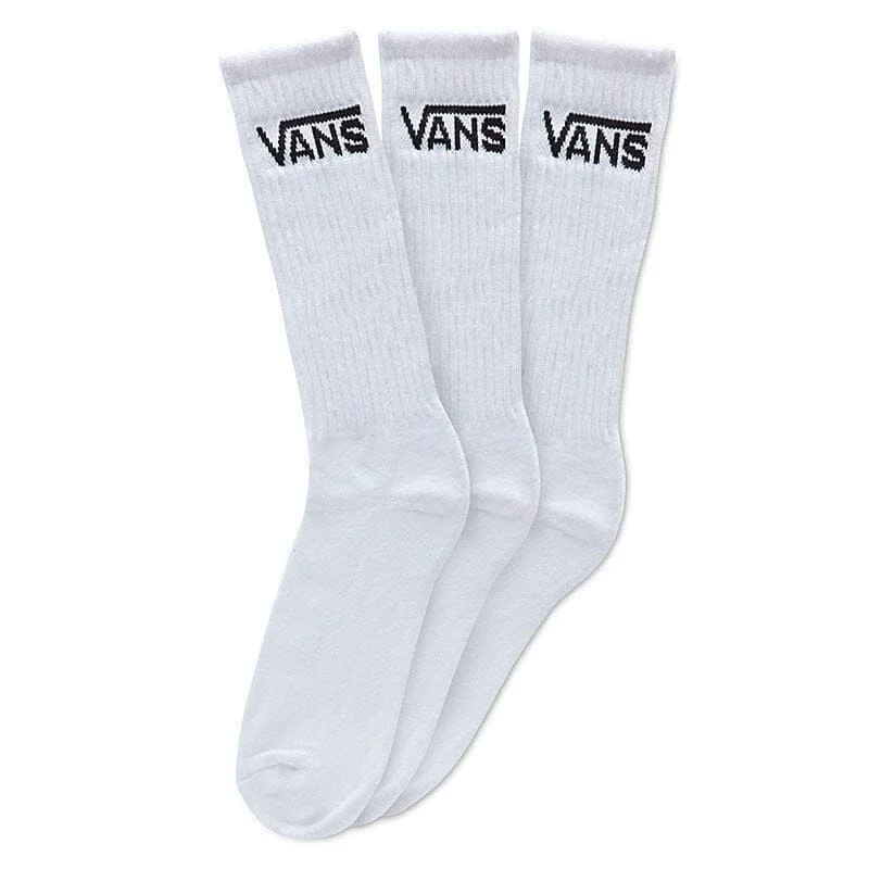 Moisture - wicking men's socks for drynessClassic Crew Sock - 3 Pack (White)