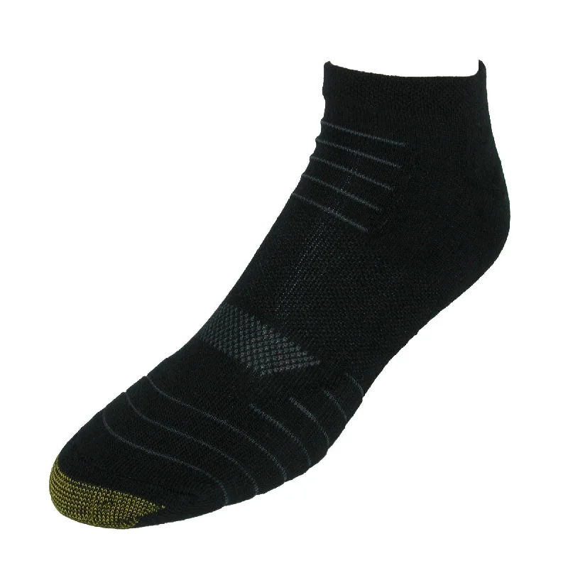 Diabetic men's socks for proper circulationGold Toe Men's Tech Sport No Show Socks(6 Pair Pack)