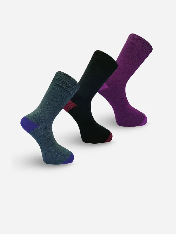 Cashmere men's socks for a luxurious feelPunchy Unisex Organic Cotton Socks Gift Box | Multiple Colours