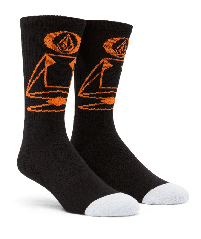 No - show men's socks for wearing with loafersSkate Vitals Remy S Socks in Black