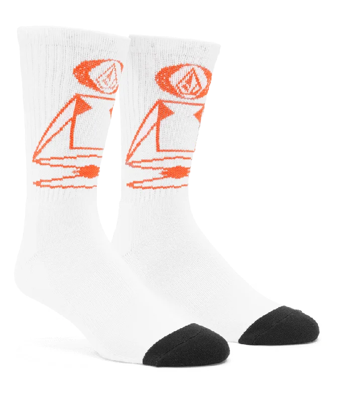 Hiking men's socks for outdoor adventuresSkate Vitals Remy S Socks in Off White