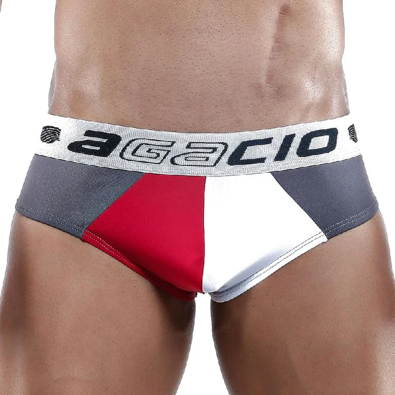 Full - back men's briefs for maximum coverageAgacio AGH028 Brief