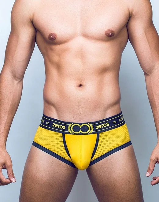 Men's trunks with a wide elastic waistbandApollo Nano Trunk Underwear - Gold