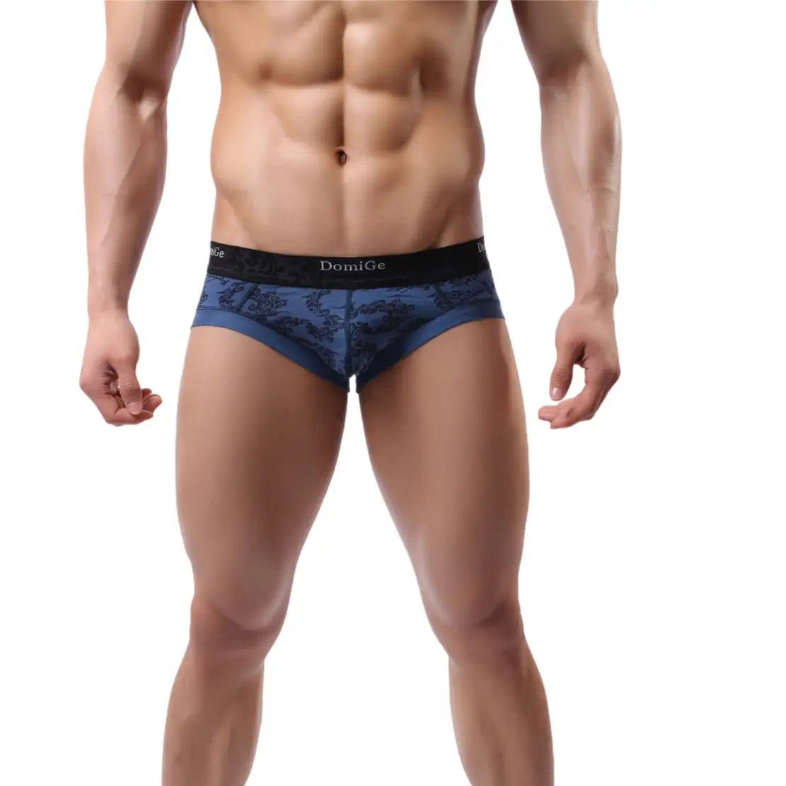 Patterned men's briefs with unique printsDomiGe Men's Bamber Trunks Briefs Moisture Management Underwear