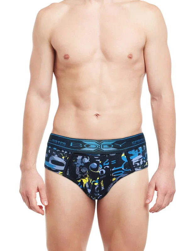 Soft cotton men's briefs for ultimate comfortBody X Printed Briefs-BX01B-PRINT-11