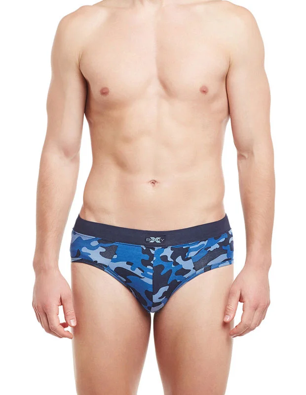 Vintage - style men's briefs for a retro lookBody X Printed Briefs-BX06B Camo