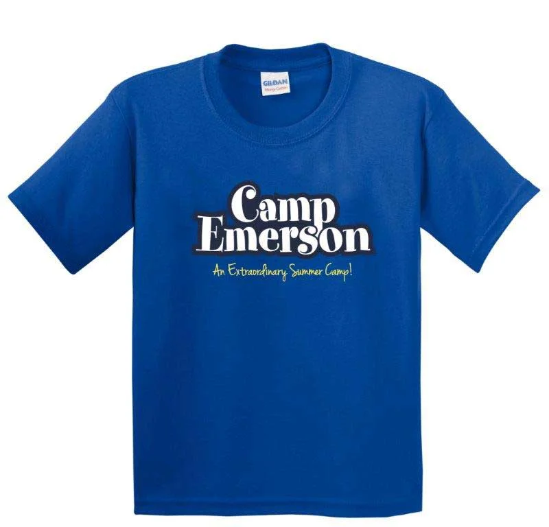 Cotton men's trunks for a comfortable fitRetro Camp Emerson Royal Tee