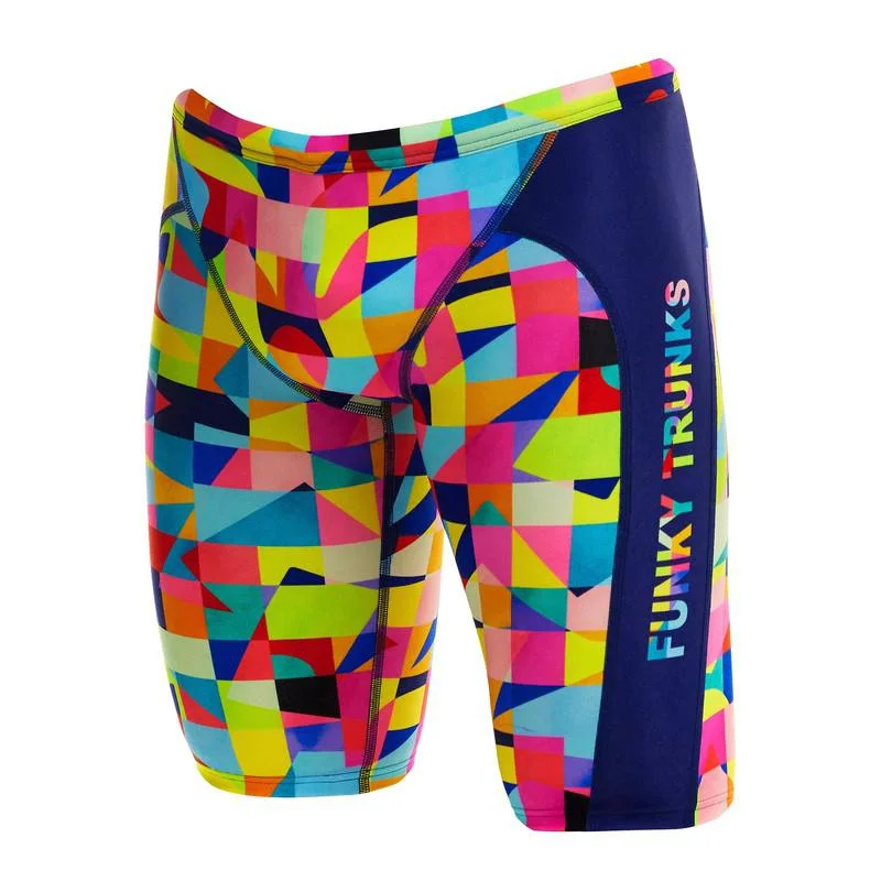 Printed men's trunks with eye - catching motifsFunky Trunks Mens Training Jammers | On The Grid