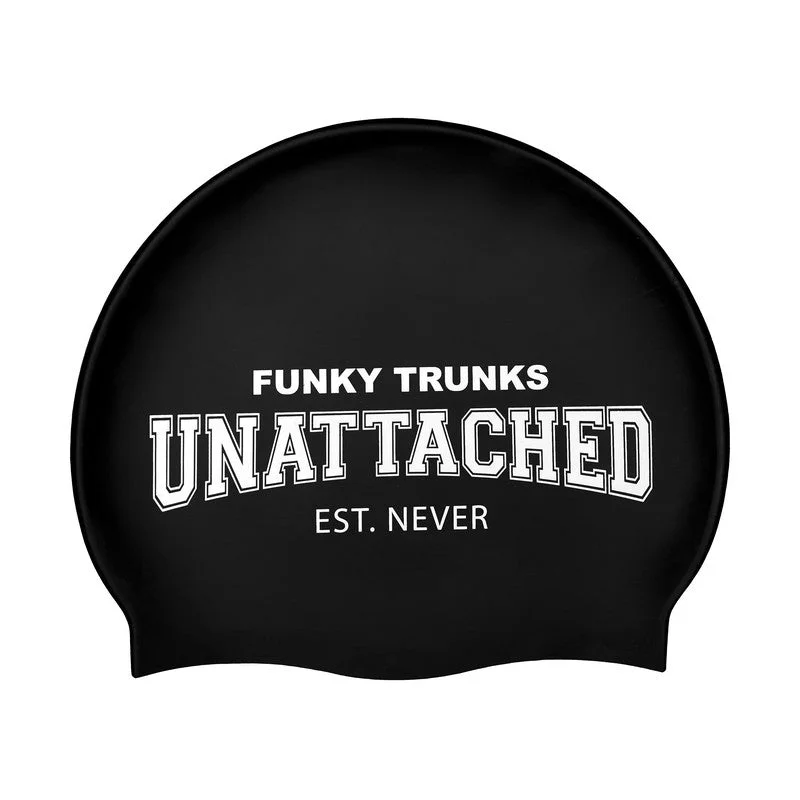 Breathable men's trunks for all - day wearFunky Trunks Silicone Swim Cap | Unattached