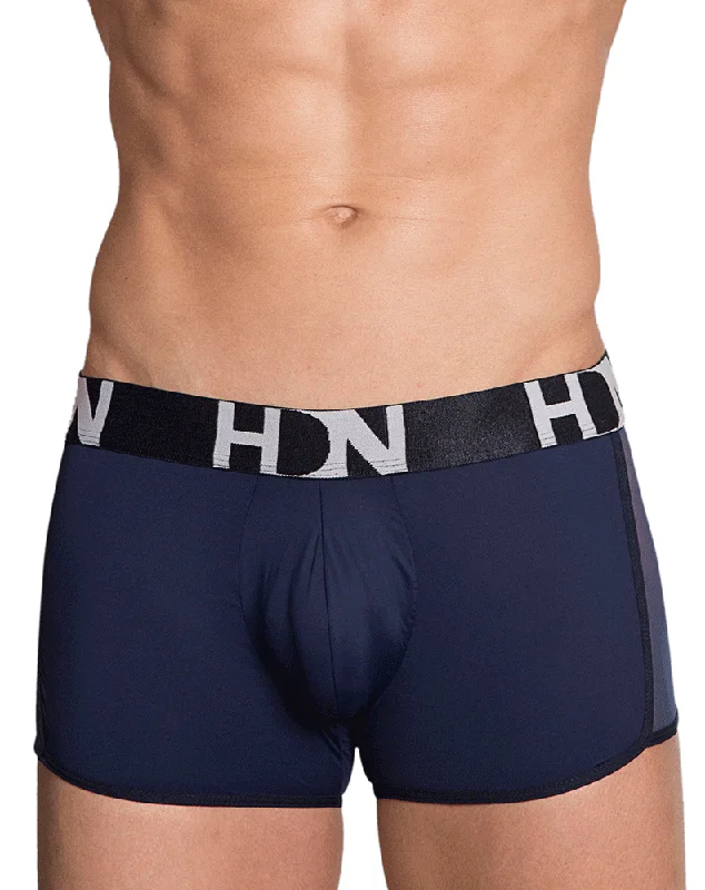 Designer men's trunks with a fashionable edgeHidden 964 Mesh Side Trunks Blue