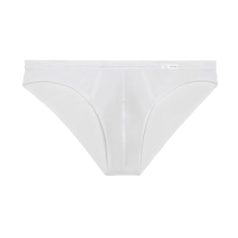 Performance men's briefs for athletesHOM Tencel Soft Comfort Micro Briefs - White