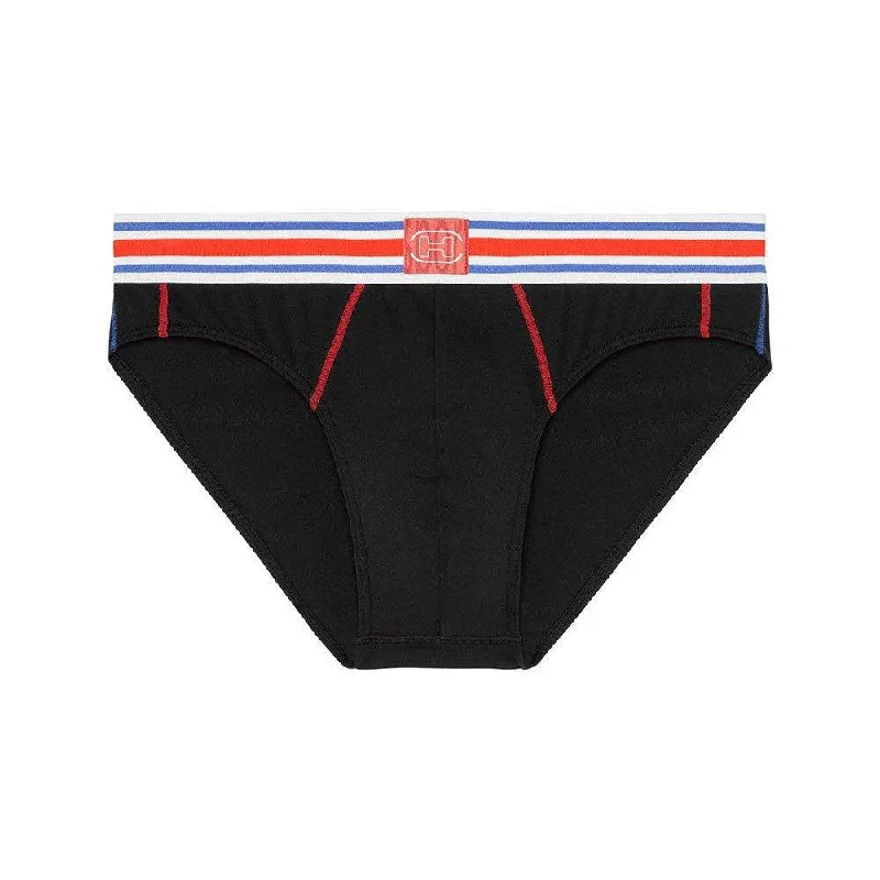 Performance men's briefs for athletesHom Tie Break Micro Briefs - Black