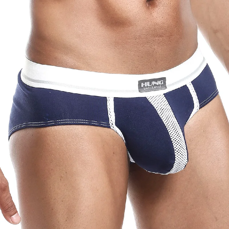 Soft cotton men's briefs for ultimate comfortHung HGJ009 Race Brief