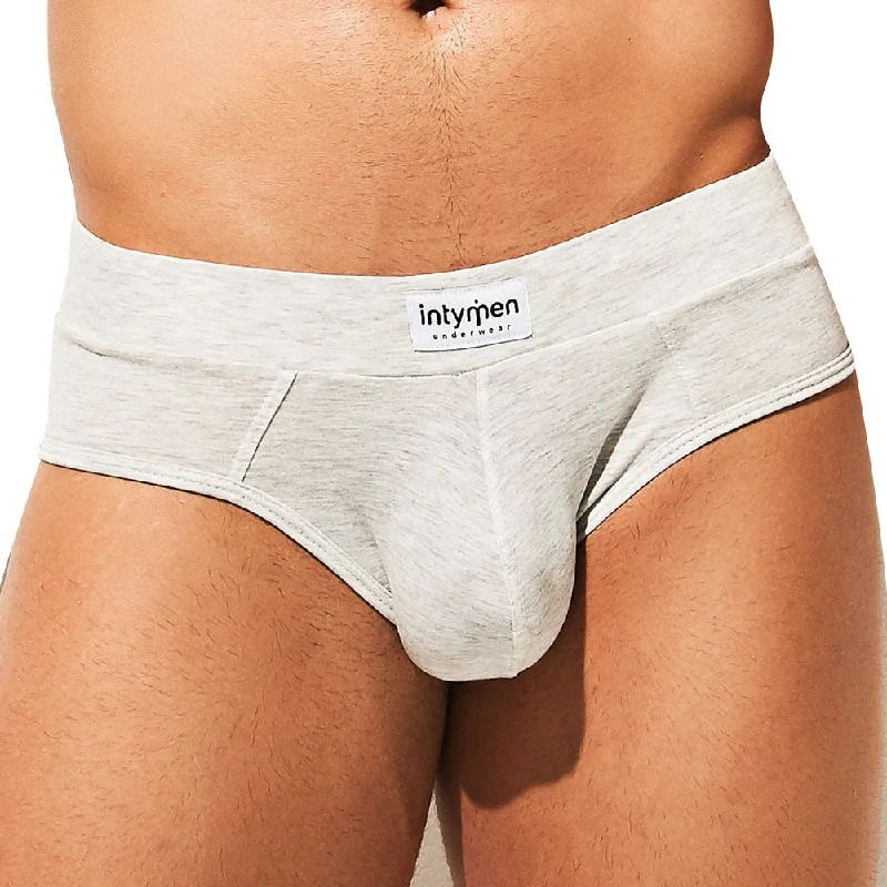 Cotton - blend men's briefs for added stretchIntymen INJ076 Cozy Brief