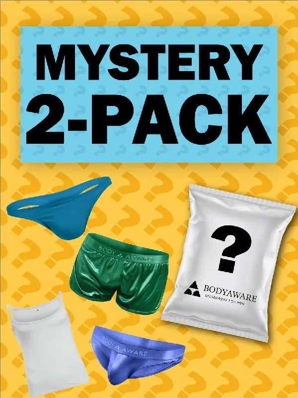 Men's briefs with a wide waistband for comfortUK Mystery 2 Pack!