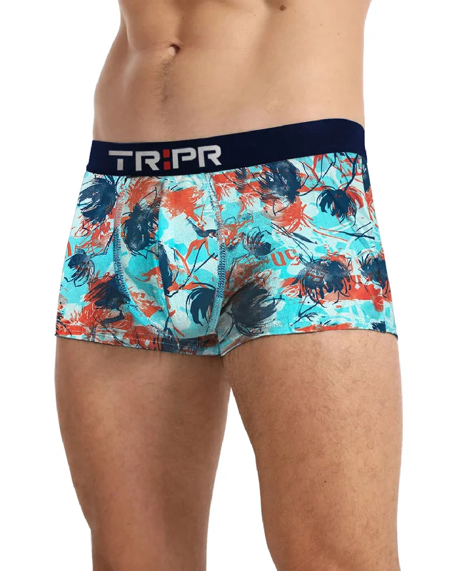 Soft - touch men's trunks for a gentle feelMen Printed Trunk / Sky Blue