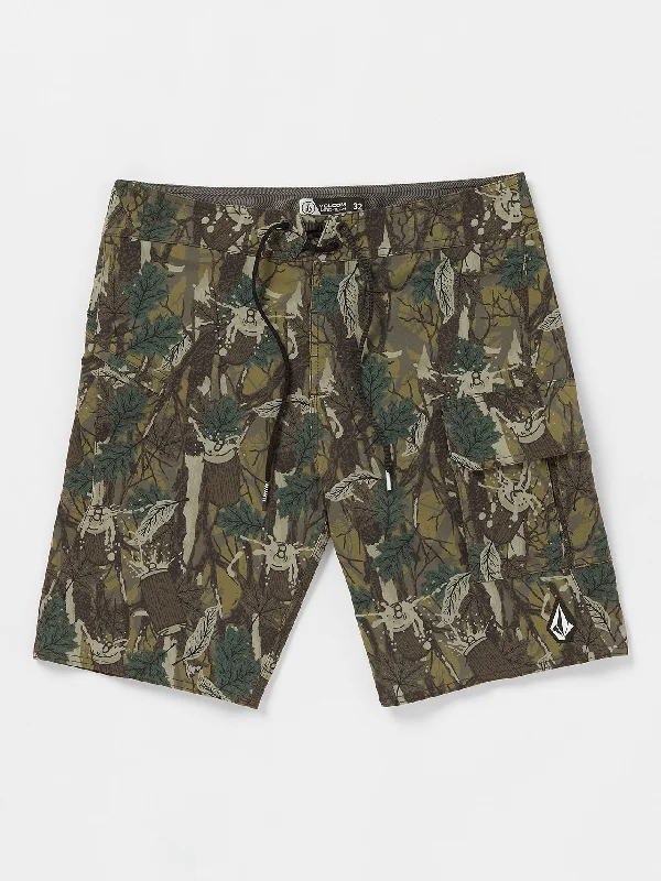 Mid - rise men's trunks for a balanced coverageStone Of July Mod-Tech Trunks - Camouflage