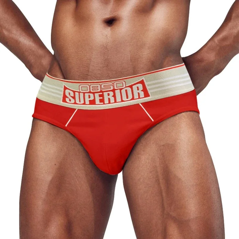 Men's briefs with a double - layer pouch for extra protectionSuperior Briefs