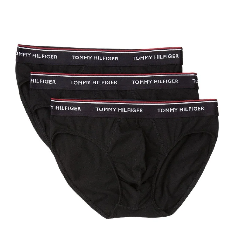 Antimicrobial men's briefs for hygieneTommy Hilfiger Premium Essential Brief 3 Pack - Black