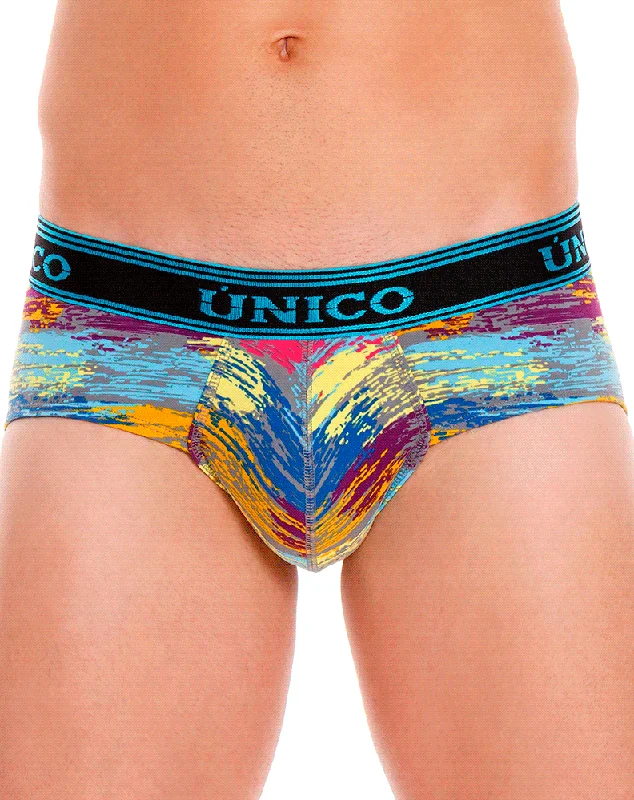 Full - back men's briefs for maximum coverageUnico 22050201104 Croton Briefs 63-printed