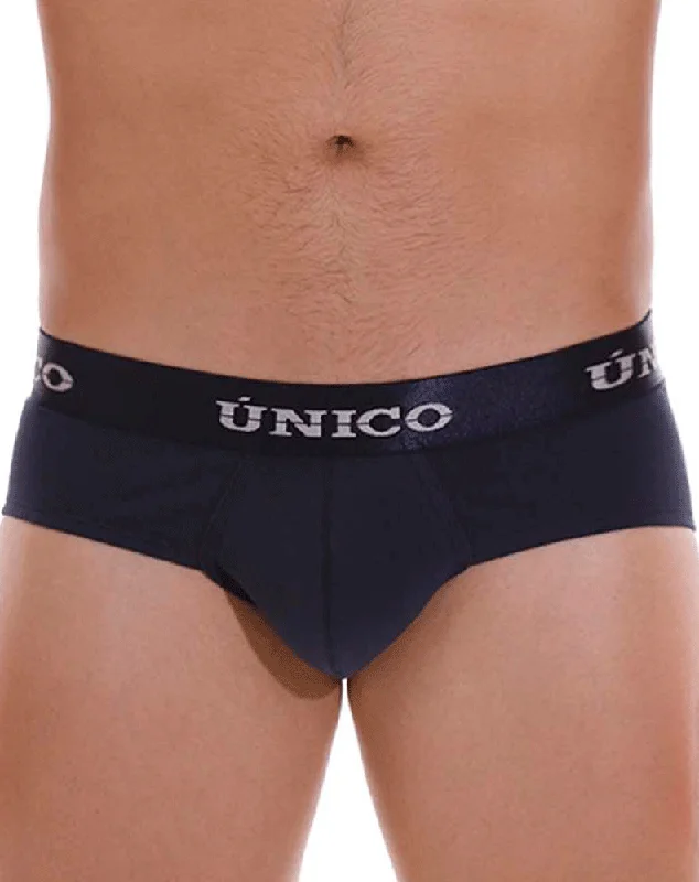 Cotton - blend men's briefs for added stretchUnico 22120201102 Profundo A22 Briefs 82-dark Blue